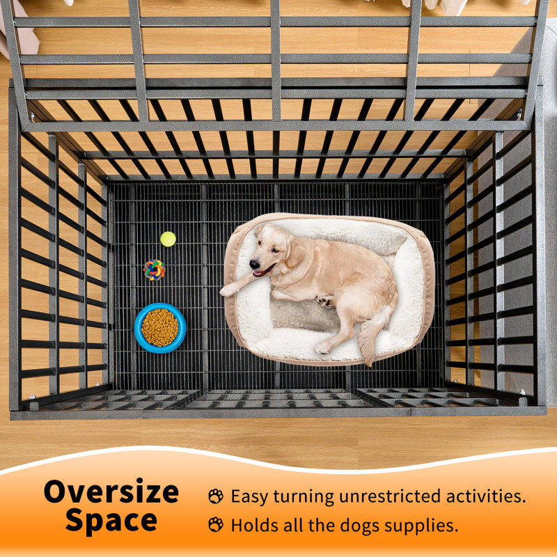 Heavy duty extra large dog crate best sale